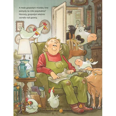 Krowa Matylda i deszcz