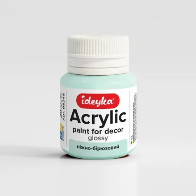 Ideyka Farba akrylowa Delikatny turkus 20ml