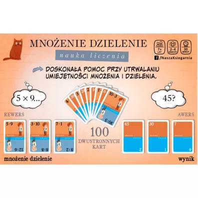 Mnoenie dzielenie. Nauka liczenia Nasza Ksigarnia