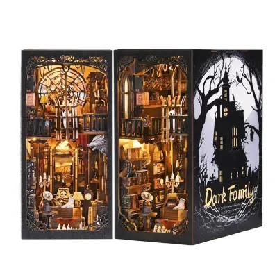 Puzzle Miniaturowy domek Book Nook Dracula family Habarri