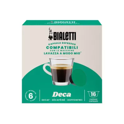Bialetti Kawa w kapsu�kach bezkofeinowa Lavazza a Modo Mio Deca 16 szt.