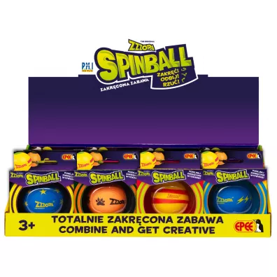 Spinball. Zakr�cona zabawa czerwona z czarnym (Thunder) Epee