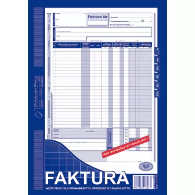 Michalczyk i Prokop Druk Faktura netto wielokopiuj�ca A4