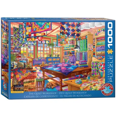 Puzzle 1000 el. The Quilt Workshop Eurographics