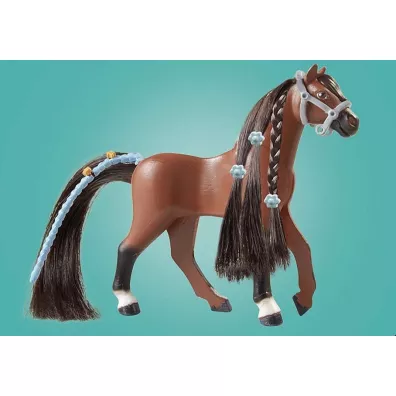 Playmobil Horses of Waterfall Zoe i Blaze z przeszkodami 71355