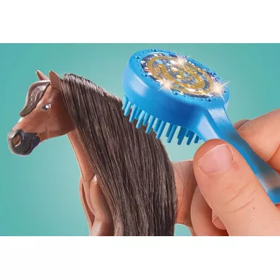 Playmobil Horses of Waterfall Zoe i Blaze z przeszkodami 71355