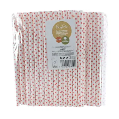Arpex S�omki papierowe jumbo ��te 10mm 144 szt.