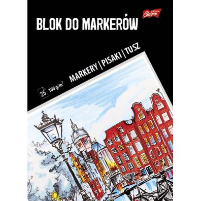 St. Majewski Blok do markerw A4 25 kartek