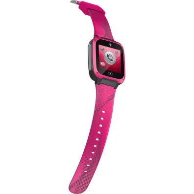 Smartwatch dla dziecka KiDiZ Basic r�owy