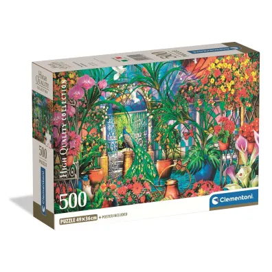 Puzzle 500 el. The Greenhouse Caretakers Clementoni