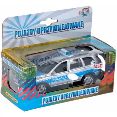 Volvo Policja 14cm ze �wiat�em i d�wi�kiem Hipo