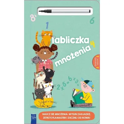 Tabliczka mno�enia z flamastrem sucho�cieralnym