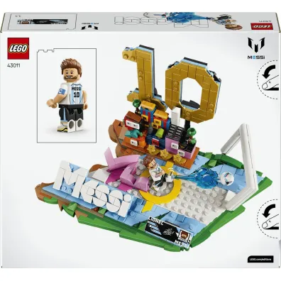 LEGO Editions Lionel Messi — pi�karskie momenty 43011