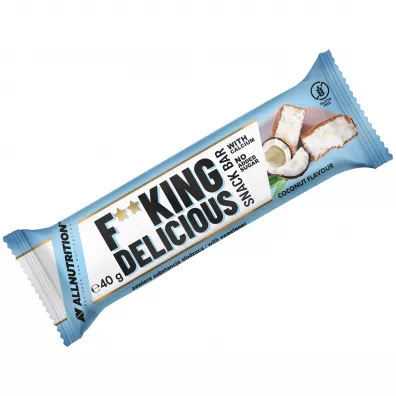 Allnutrition Baton o smaku kokosowym Coconut F**king Delicious 40 g