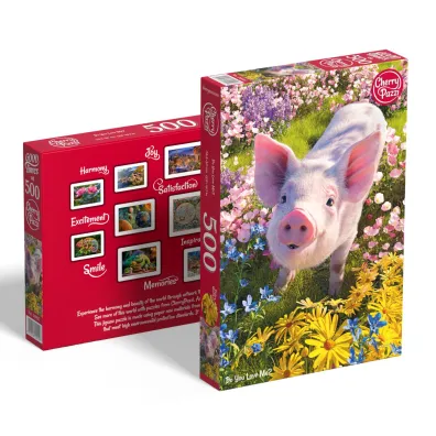 Puzzle 500 el. Do you love me? CherryPazzi