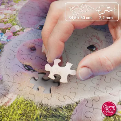 Puzzle 500 el. Do you love me? CherryPazzi