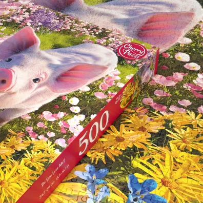 Puzzle 500 el. Do you love me? CherryPazzi