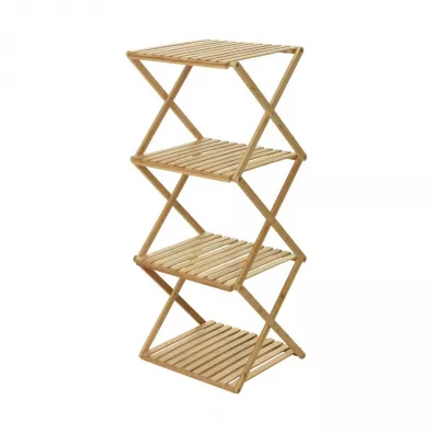 Bathroom Solutions Rega skadany bambusowy 4 pki 93,5 cm