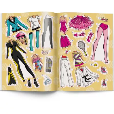 Barbie. Stroje Barbie. Sporty