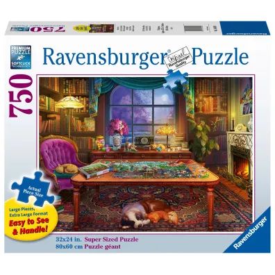 Puzzle 750 el. Pok�j fana puzzli Ravensburger