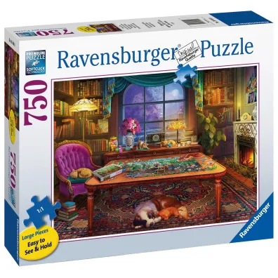 Puzzle 750 el. Pok�j fana puzzli Ravensburger