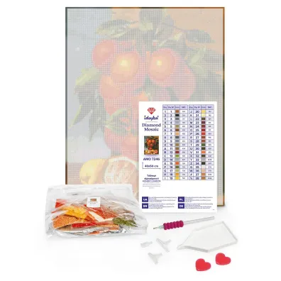 Ideyka Diamentowa mozaika - Wyrazisty wygl�d 40x50cm