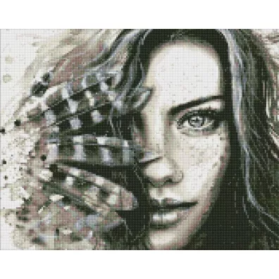 Ideyka Diamentowa mozaika - Wyrazisty wygld 40x50cm