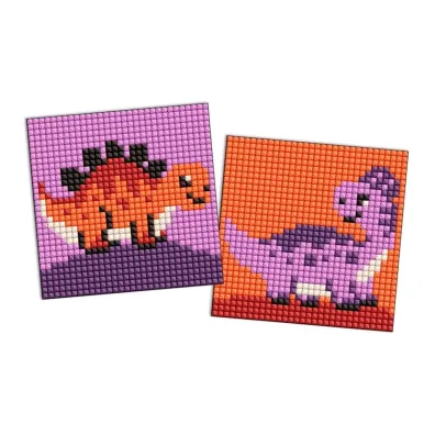 Diamentowa mozaika naklejka Kids - Dinozaur 1 Ideyka