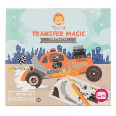 Zdrapywanki Transfer Magic - Stw�rz Samoch�d Tiger Tribe