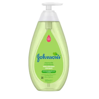 Johnson & Johnson Chamomile Baby Szampon dla dzieci Rumiankowy 500 ml