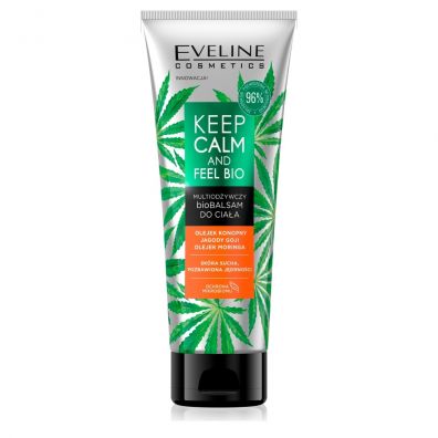 Eveline Cosmetics Keep Calm And Feel Bio multiodżywczy bio balsam do ciała Jagody Goji 250 ml