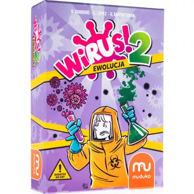 Wirus! 2 Ewolucja gra planszowa Muduko