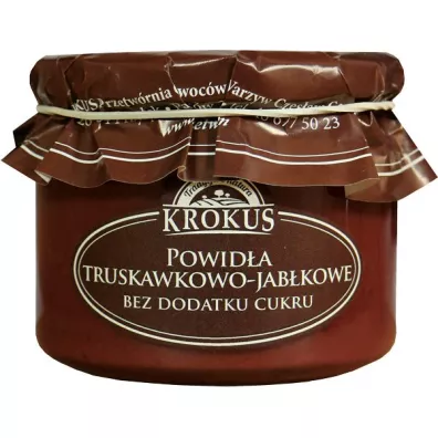 Krokus Powid�a truskawkowo-jab�kowe bez cukru 310 g