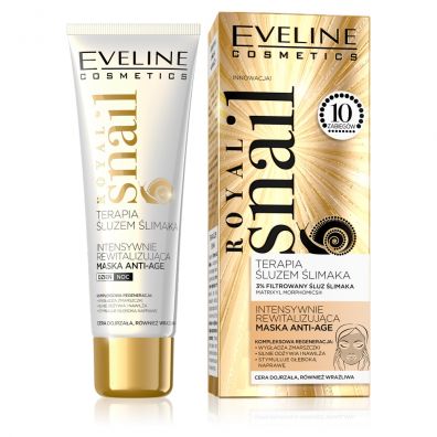 Eveline Cosmetics Royal Snail 30+/40+ intensywnie rewitalizujca maska anti-age 50 ml