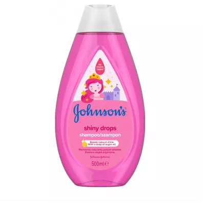 Johnson & Johnson Shiny Drop Szampon dla dzieci z olejkiem arganowym 500 ml