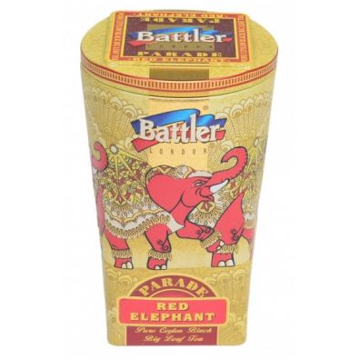 Battler Herbata czarna cejlońska OPA Parade Red Elephant w puszce 100 g