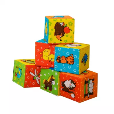 Mi�kkie kostki - zestaw klock�w MC090601-02 Maksik