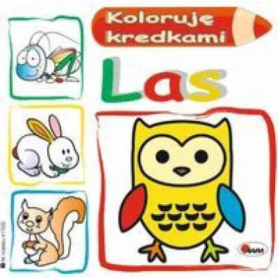 Koloruj� kredkami. Las - Miros�awa Kwieci�ska
