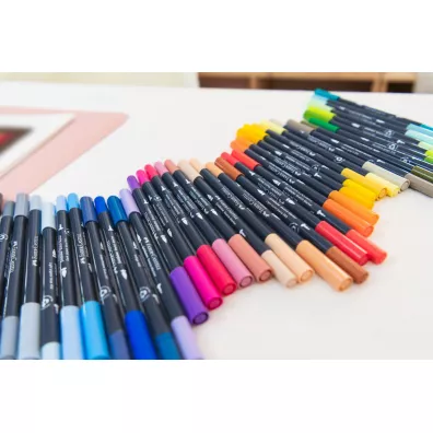 Faber-Castell Pisak dwustronny Goldfaber design 6 szt.