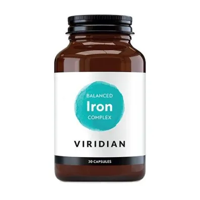 Viridian �elazo complex - suplement diety 30 kaps.