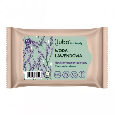 Luba Eco Family nawilany papier toaletowy z Wod Lawendow 50 szt.