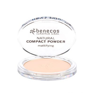 Benecos Natural Compact Powder naturalny puder w kompakcie Jasny 9 g