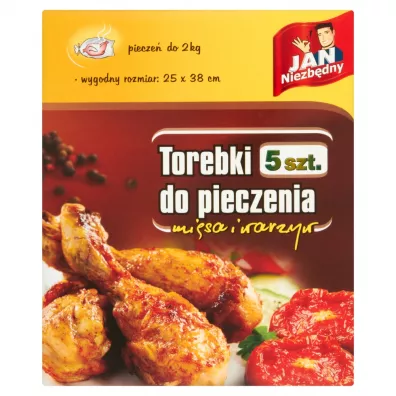 Jan Niezb�dny Torebki do pieczenia 5 szt.