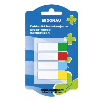 Donau Zak�adki indeksuj�ce PP 12x45mm