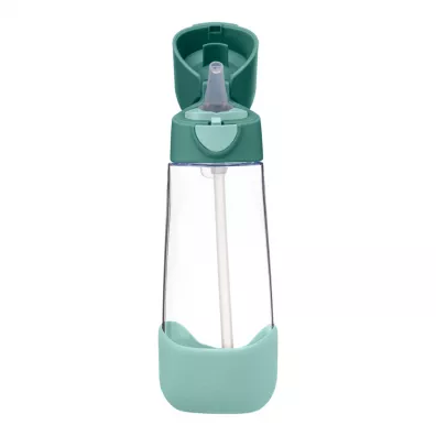 b.box Butelka na wod� tritanowa z s�omk� Emerald Forest 600 ml