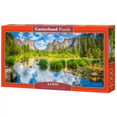 Puzzle 4000 el. Yosemite Valley, USA Castorland