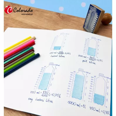 Stempel pojemno�� butelka edukacyjna Colorado
