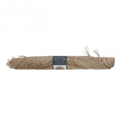 Okrgy dywan jutowy Cosy 80 cm