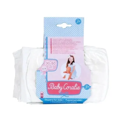 Pieluszki dla lalki Princess Coralie 3 szt Klein Trefl