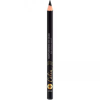 Celia Art kontur�wka do oczu drewniana 01 Czarna 5 g